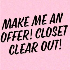 Accepting reasonable offers!